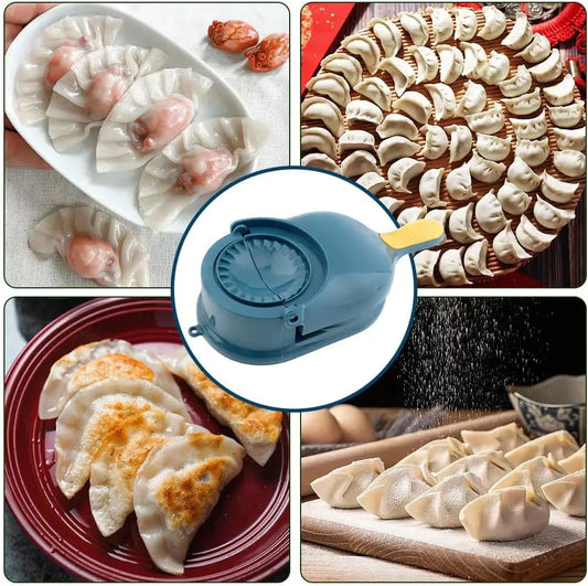 Oceans ® Easy Dumpling Maker _ DIY Dumpling Press Tool for Perfect Dumplings