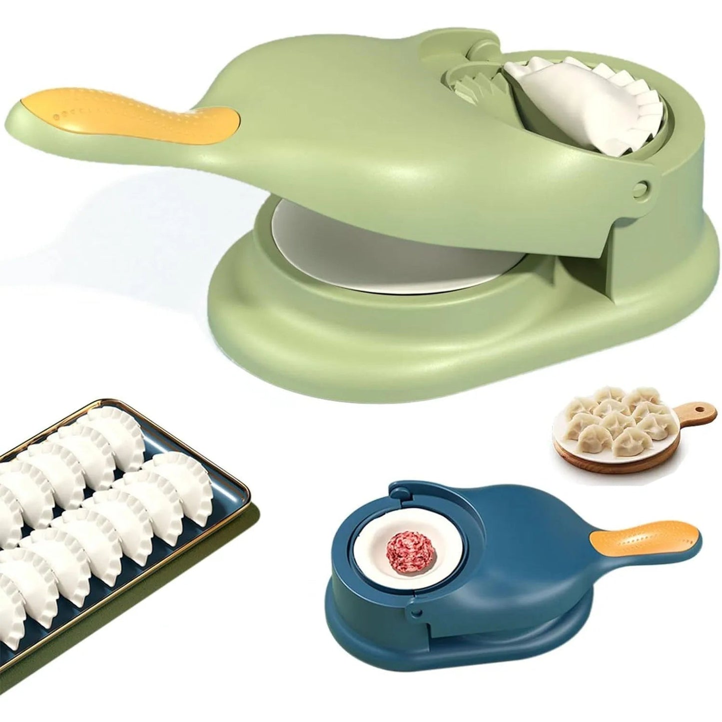 Oceans ® Easy Dumpling Maker _ DIY Dumpling Press Tool for Perfect Dumplings