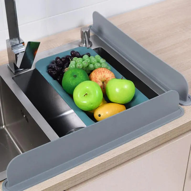 Oceans ® Silicone Sink Baffle & Faucet Protector | Stop Splashing During Dishwashing
