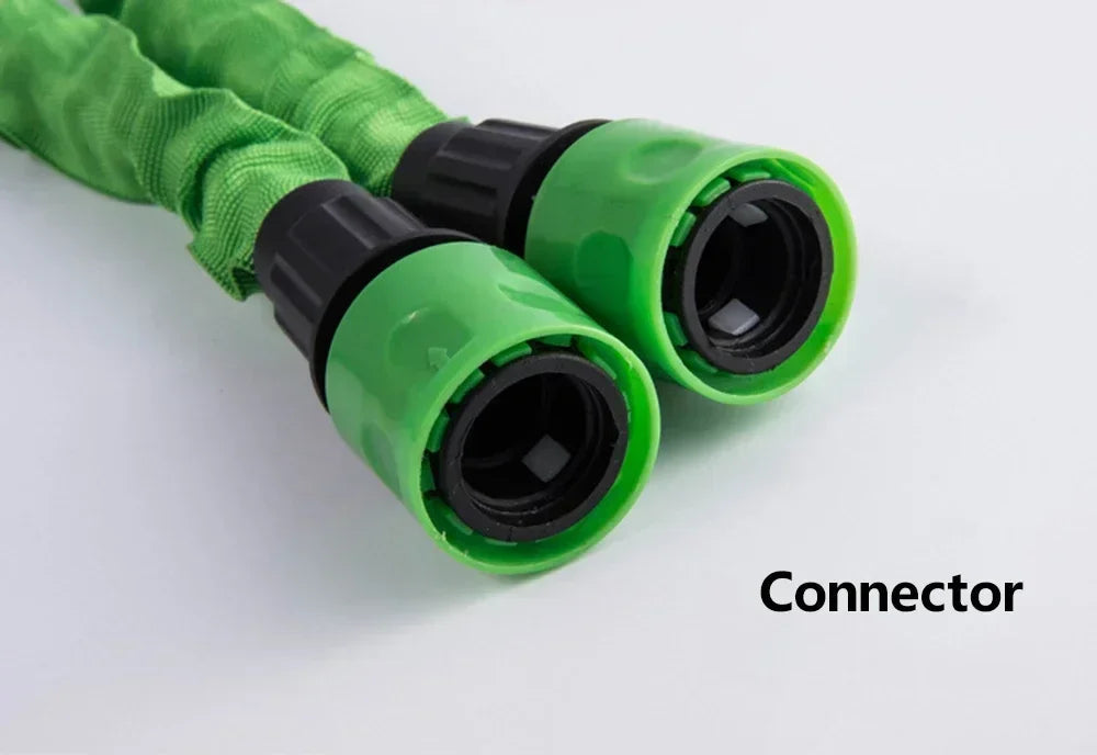 Oceans ® Expandable Magic Garden Hose Pipe 25FT-100FT with 7 Spray Patterns & Car Wash Gun | Flexible Watering Tool