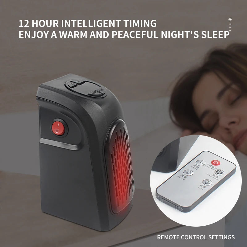 Oceans ® Portable Electric Wall Heater – Compact Plug-In Room Warmer with Efficient Heating