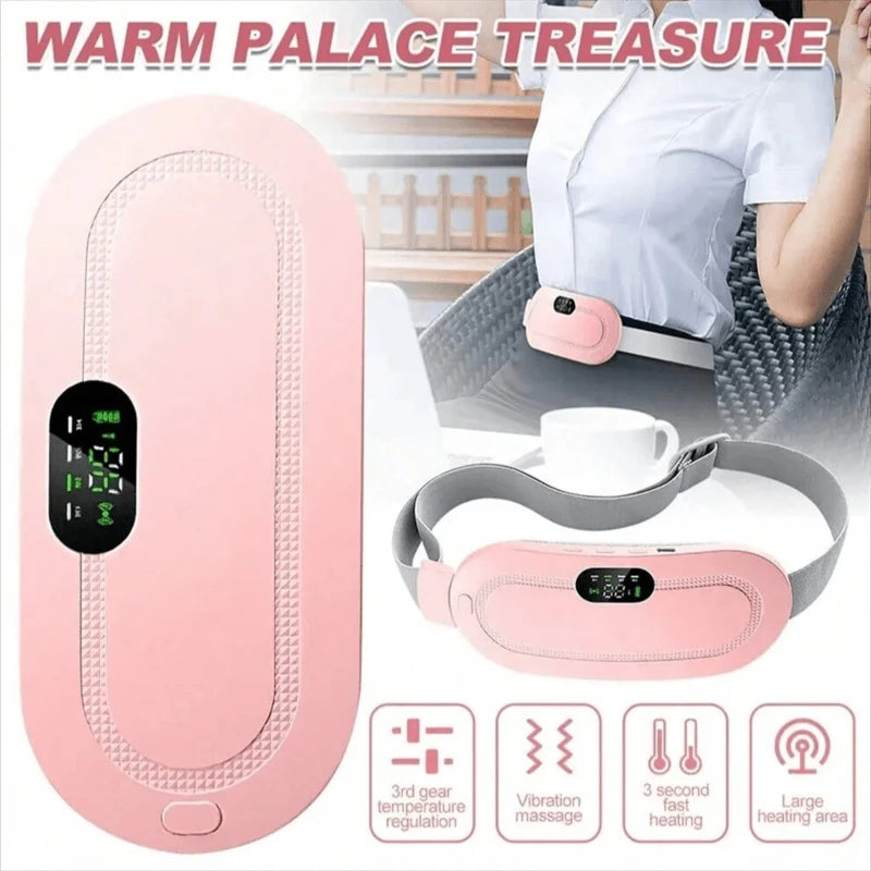 Oceans ® Smart Heating Pad & Massager for Period Pain Relief