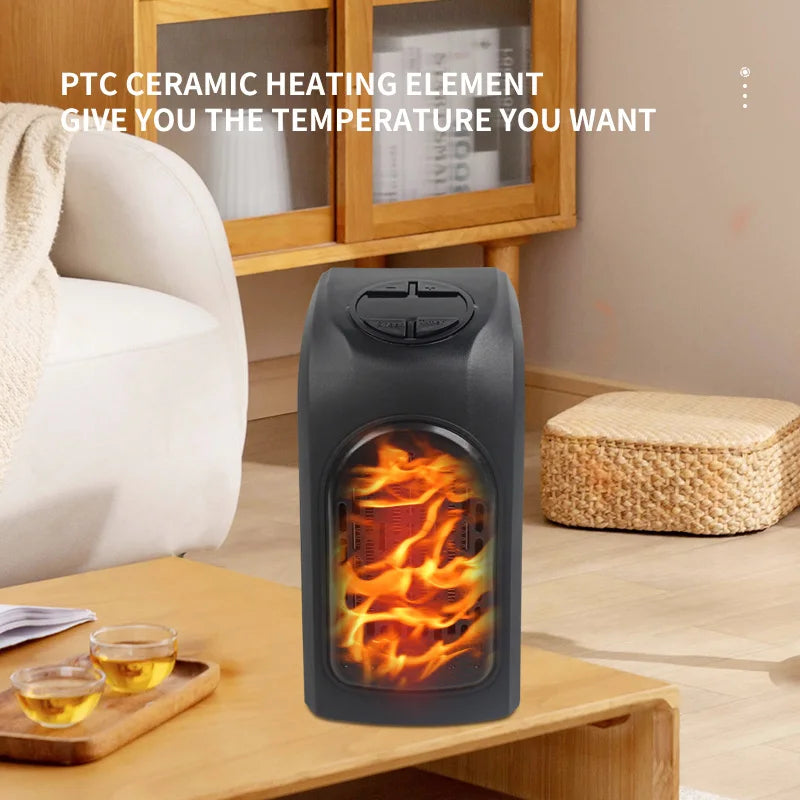 Oceans ® Portable Electric Wall Heater – Compact Plug-In Room Warmer with Efficient Heating