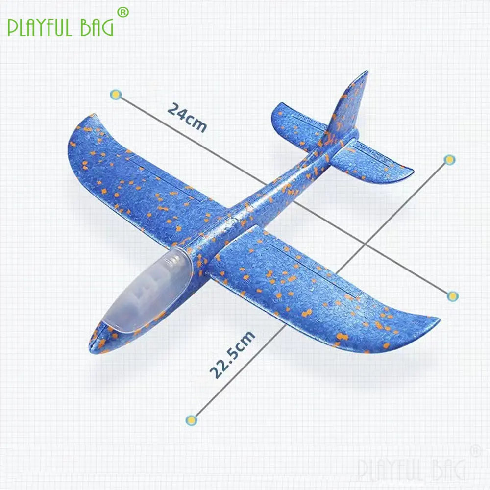 Kids Catapult Gun Aircraft | Safe Foam Plane Launcher Outdoor Toy