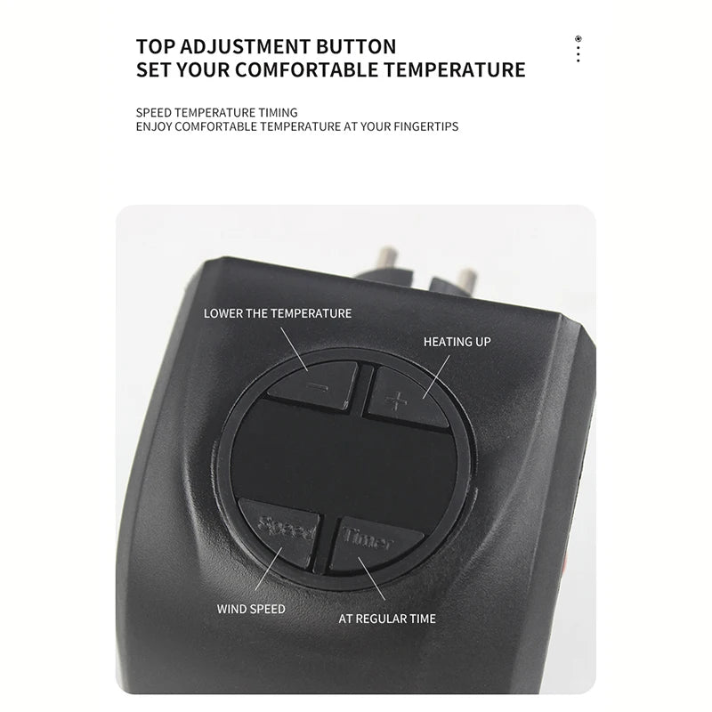 Oceans ® Portable Electric Wall Heater – Compact Plug-In Room Warmer with Efficient Heating