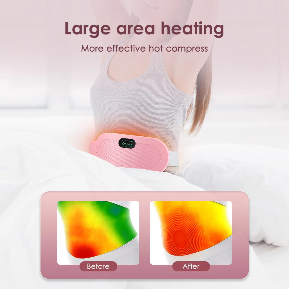 Oceans ® Smart Heating Pad & Massager for Period Pain Relief